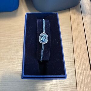 Swarovski Blue and Silver Crystal Bracelet